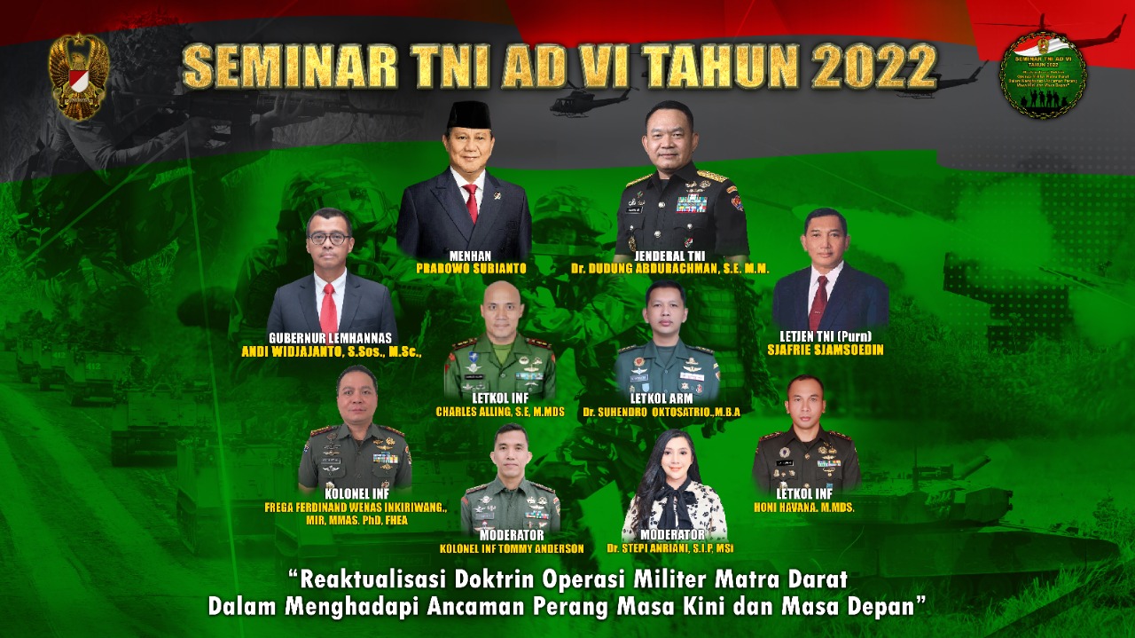 SEMINAR TNI AD  VI TAHUN 2022